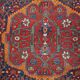 Handmade antique Persian Bidjar rug 149cm x 225cm 1880s - 1B194