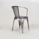 Industrial-Design Chairs (Set of 6) — Metal & Wood — Timeless Workshop Aest
