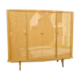 Wardrobe wardrobe and vintage shelves 50s, mirrors