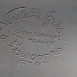 Set of 6 plates in Sarreguemines sandstone