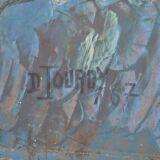 D. Jouroy (20th century) “Portrait of a man” Oil on hardboard signed and dated 1967