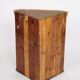Hanging corner cabinet with glass door - pine - year 1890s