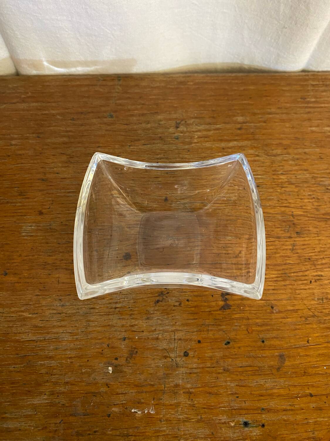 Antique mikasa vintage molded glass empty pocket