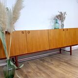 Scandinavian teak row
