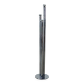 Italian chrome floor lamp