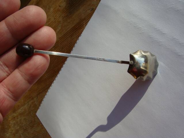 Art Nouveau Coffee Bean Mocha Spoons