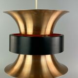70s lamp light hanging lamp ceiling lamp metal Space Age Design VEB 60s