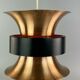 70s lamp light hanging lamp ceiling lamp metal Space Age Design VEB 60s