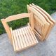 Set of 4 folding chairs by Aldo Jacober, 1970s/80s.