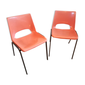 Paire de chaises robin
