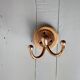 Double hook coat rack