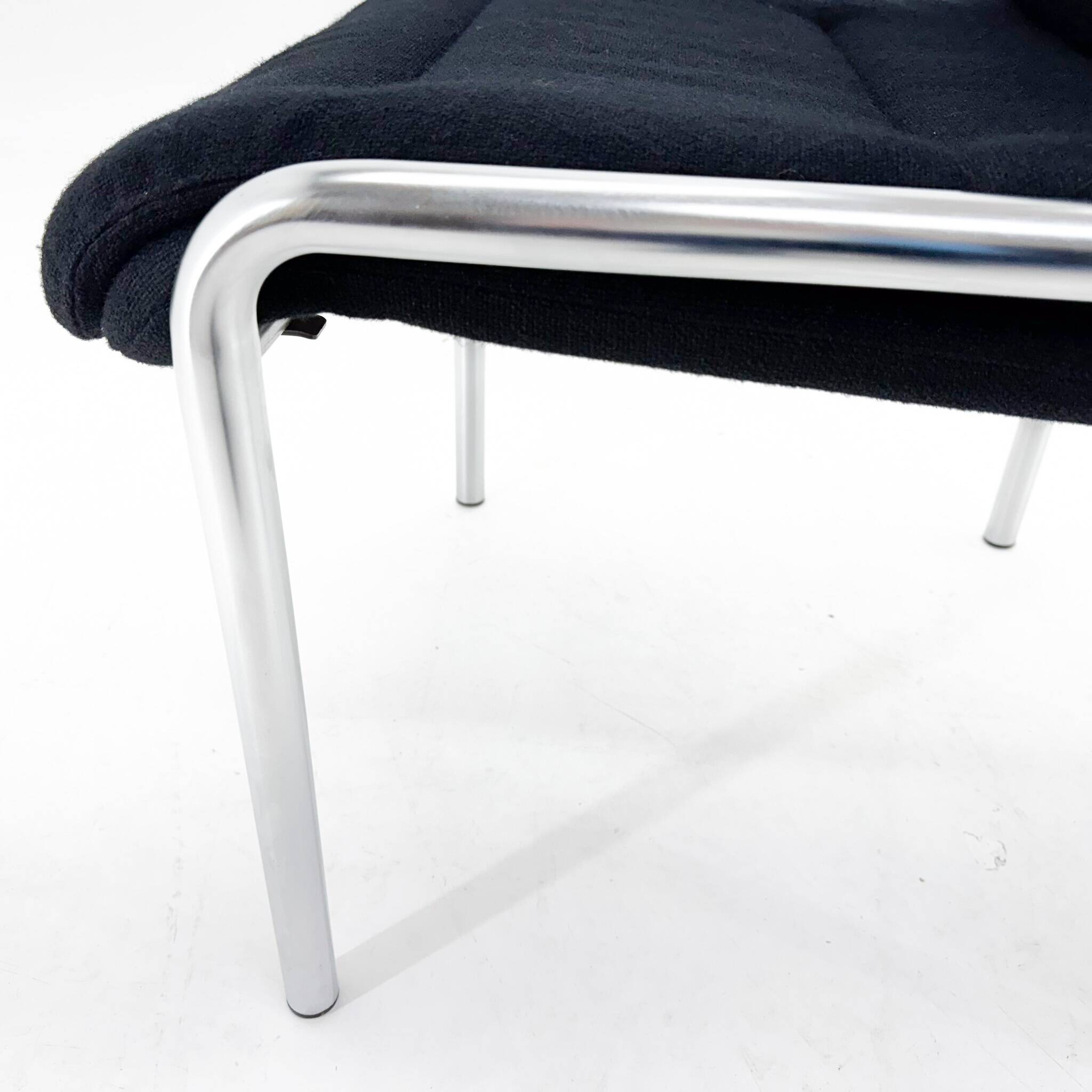 1970's Fabric Mauser Chair, Labeled