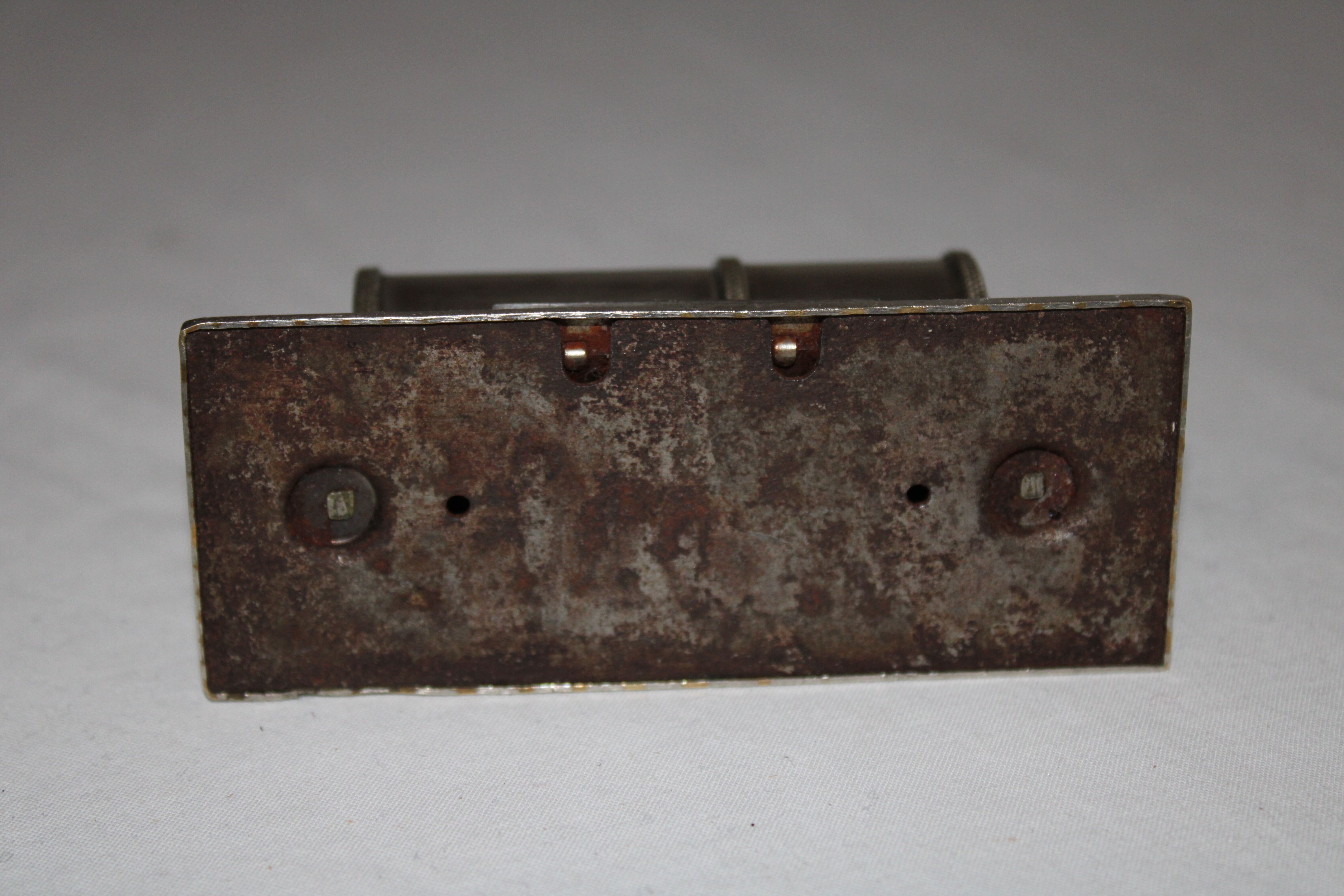 Perpetual calendar old vintage metal