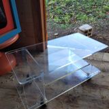 Polycarbonate TV stand "les Invisibles" by Marais