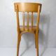 Ancienne chaise bistrot Baumann en bois courbé