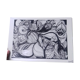 Black and white illustration ink "Ayana"