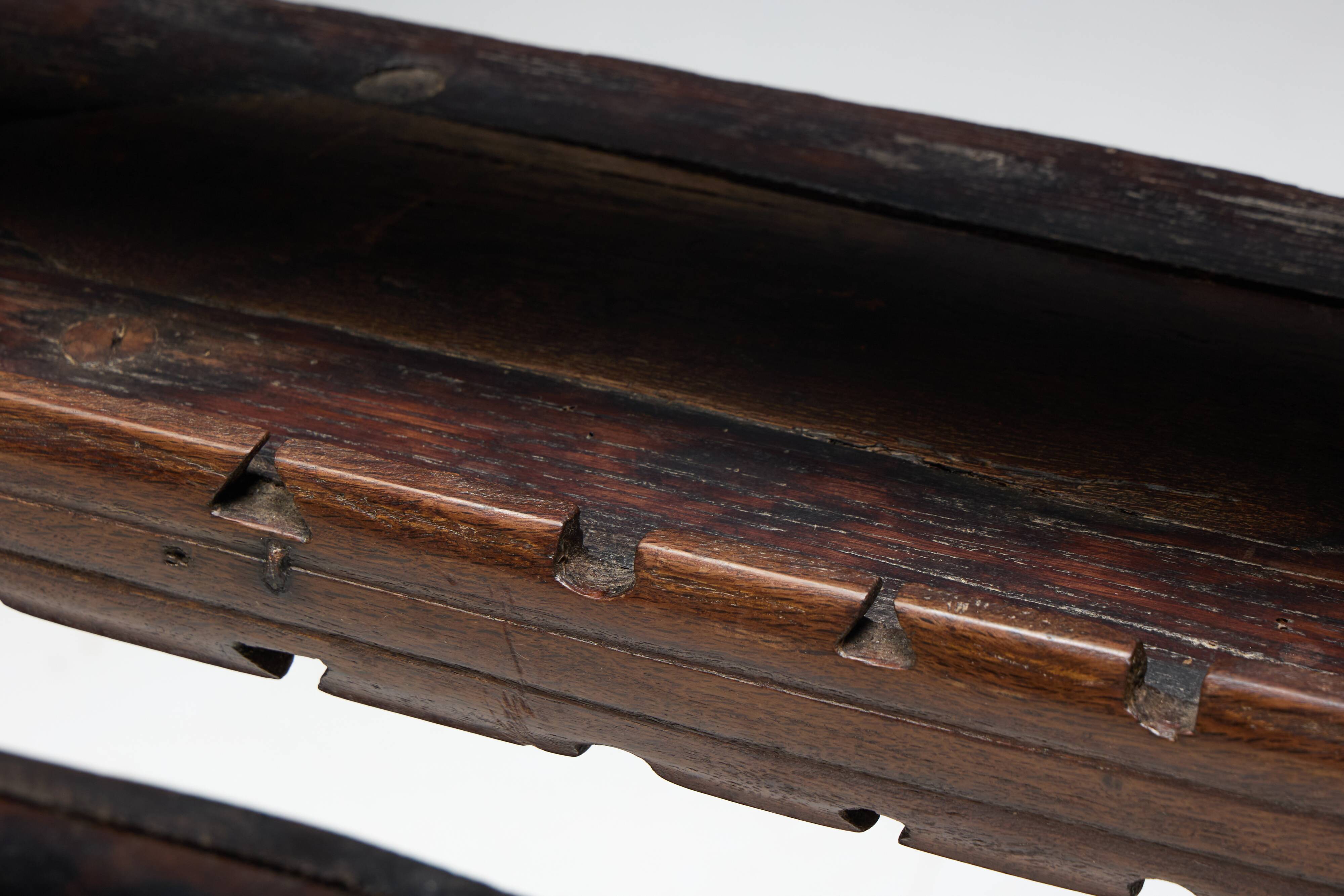 Antique Art Populaire Cabinet, France, 19th Century