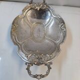 Louis XV style silver-plated metal centerpiece