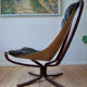 Fauteuil Falcon par Sigurd Ressel pour Vatne Møbler, Norvège. Années 1970.