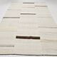 6x10 Brown&Beige Turkish Wool Kilim Rug,Handmade Vintage Rug,191x297Cm