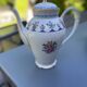 Porcelain coffee service Bernardaud model Chateaubriand Limoges