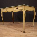 Great Louis XV style lacquered writing desk
