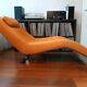 Deluxe leather lounge chair
