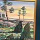 Original Mid 20th Century Painting – Rita Hansen (Oslo, 1924) – Framed