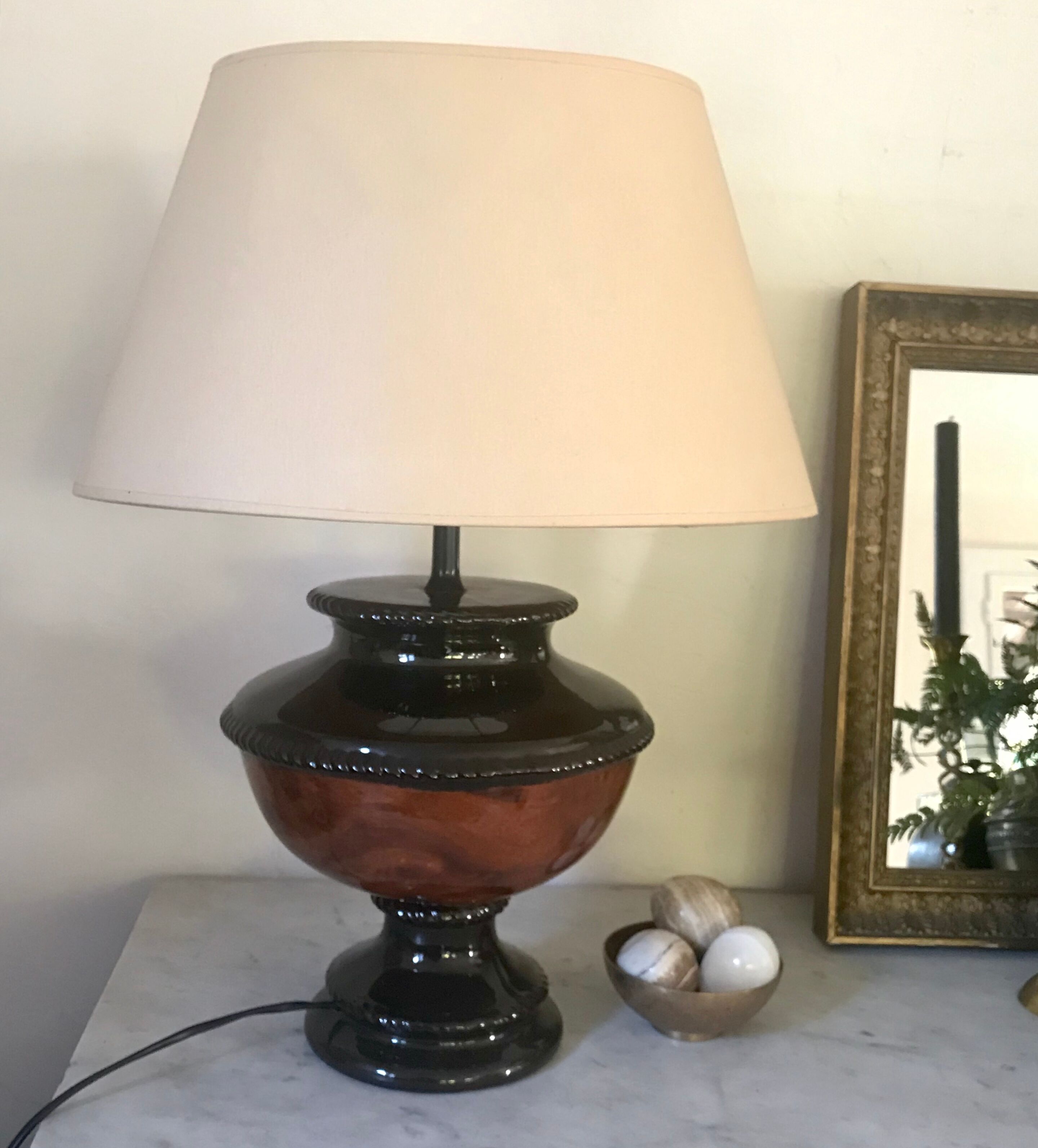 Vintage ceramic lamp