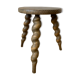 Wooden tripod stool