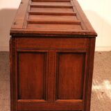 Coffre en chêne du 17° siècle anglais