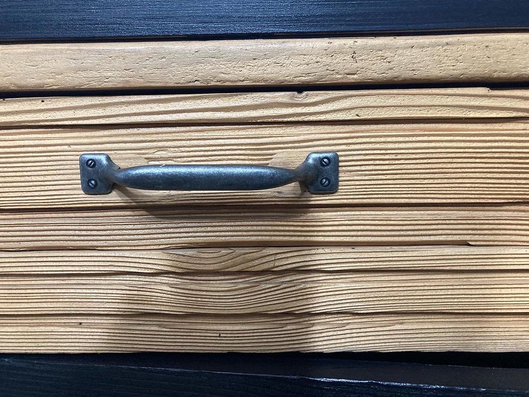 Black art deco sideboard