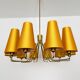 Large Brass Chandelier by Rupert Nikoll