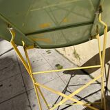Folding terrace table