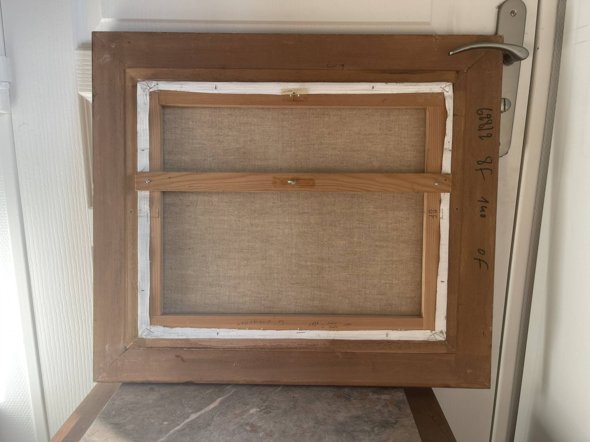 Oil Painting Canvas Country Path Landscape Nature Autumn LALLEMA