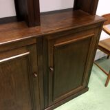 The 1940s oak bookcase
