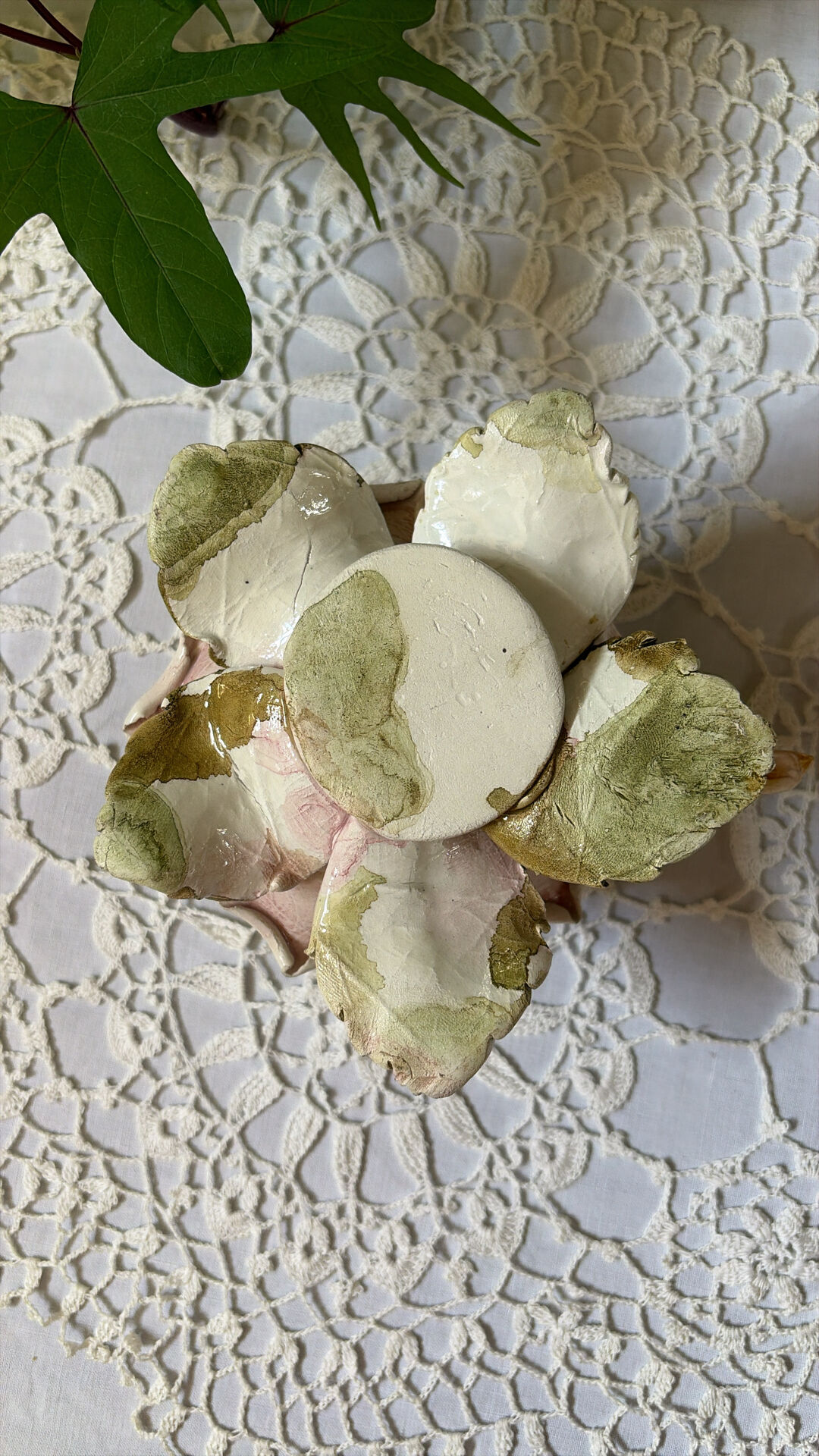 Bougeoir style capodimonte