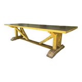 Table ancien de ferme en chene massif