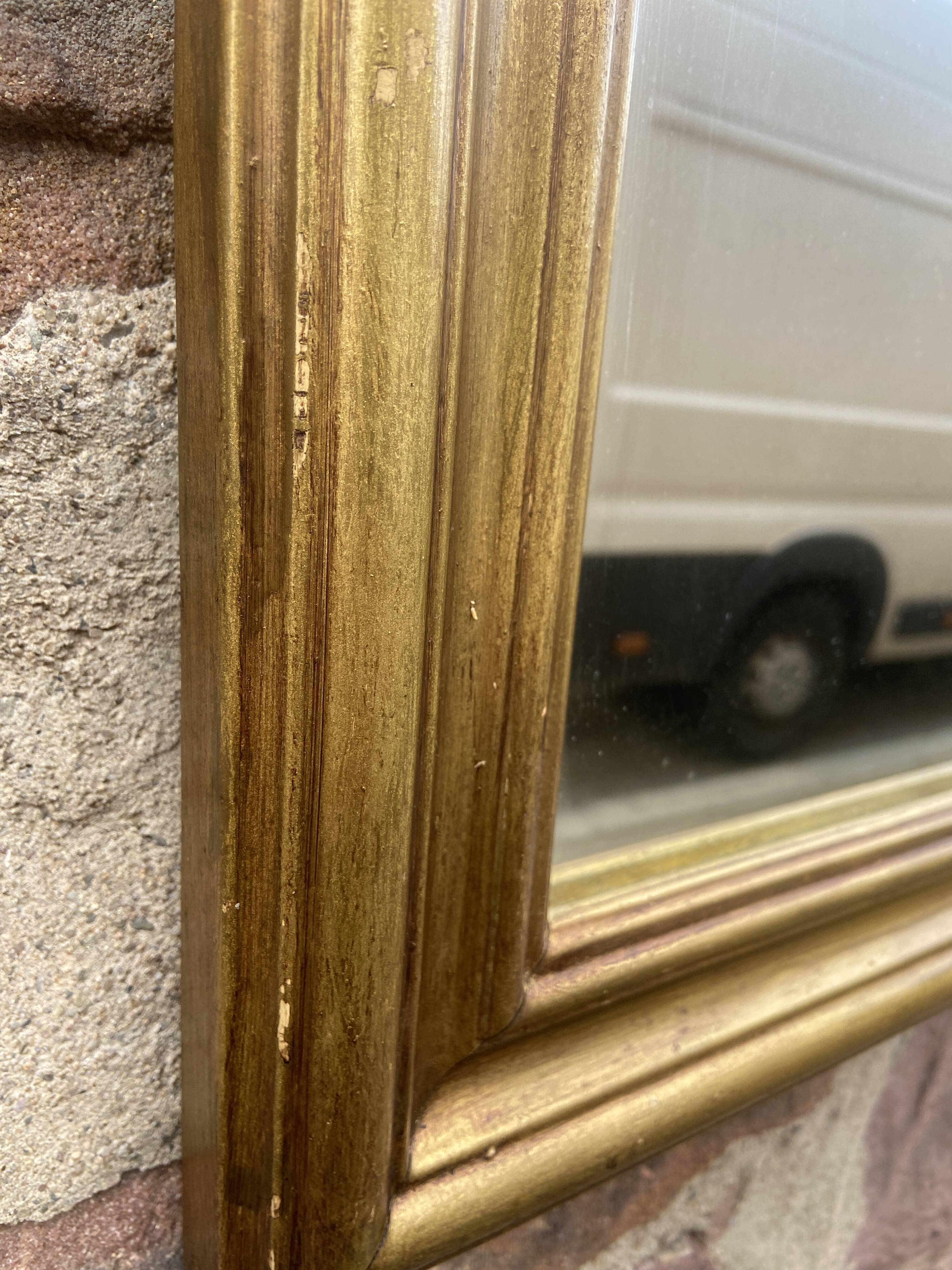 Vintage mirror mirror Louis Philippe French style Mirror Napoleon III period 1880s