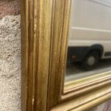 Vintage mirror mirror Louis Philippe French style Mirror Napoleon III period 1880s