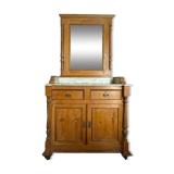 Dressing table with marble shelf
