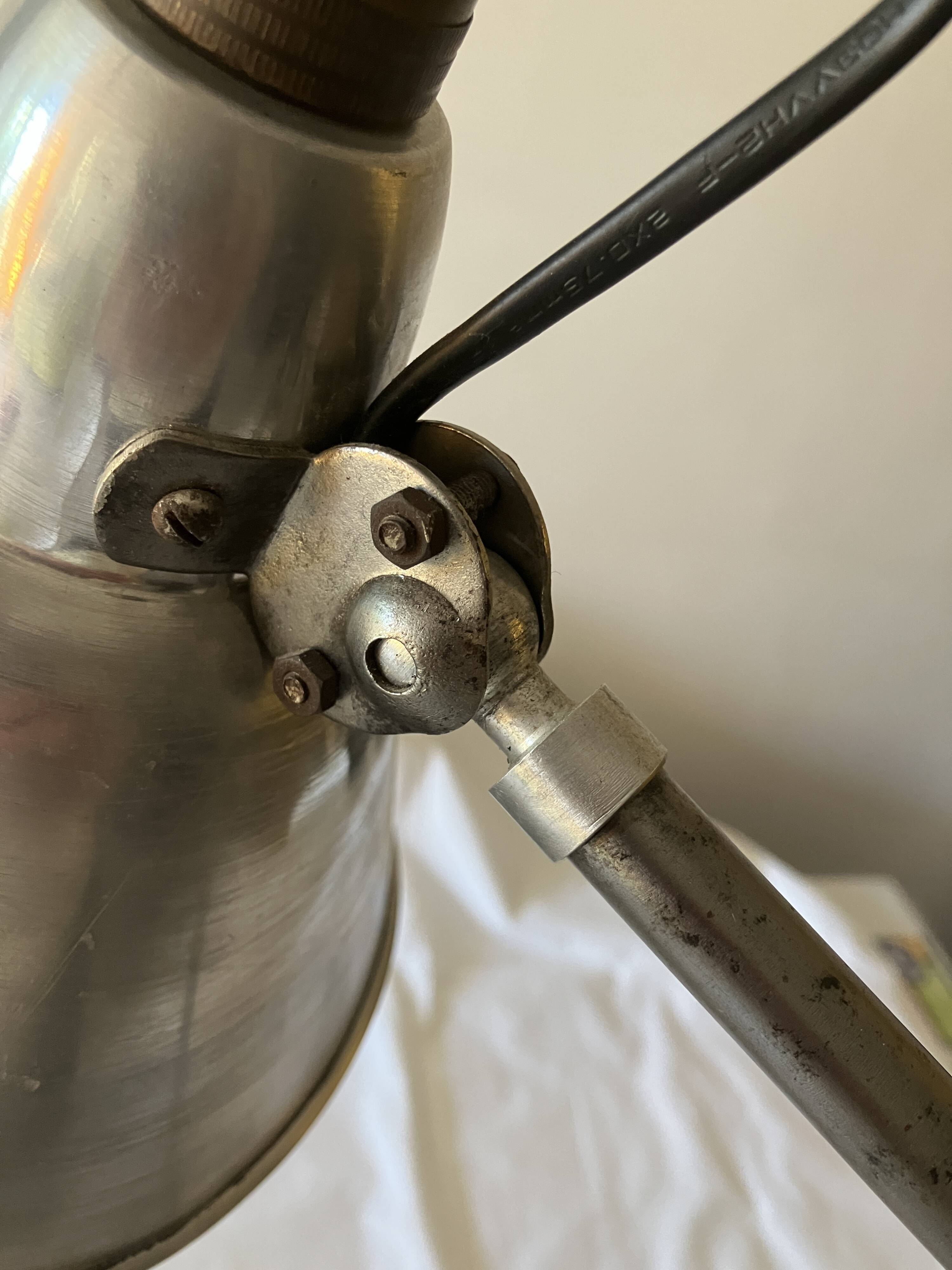 Workshop lamp MAZDA from the 1940s-50s.