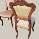 Salon Rocaille / Rococo - 2 fauteuils & 2 chaises - Noyer XIXe