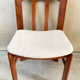 Set of 4 Danish chairs, 60s teak