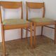 6 Scandinavian chairs 60s in beech Farstrup