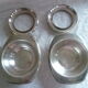 Table bottle holder of the grand restaurant orly hilton 1965 met. silver