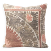 Vintage embroidered cushion cover 56x61 cm