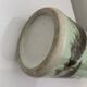 Ancient Japanese roll vase Celadon Seto 19th flower decoration