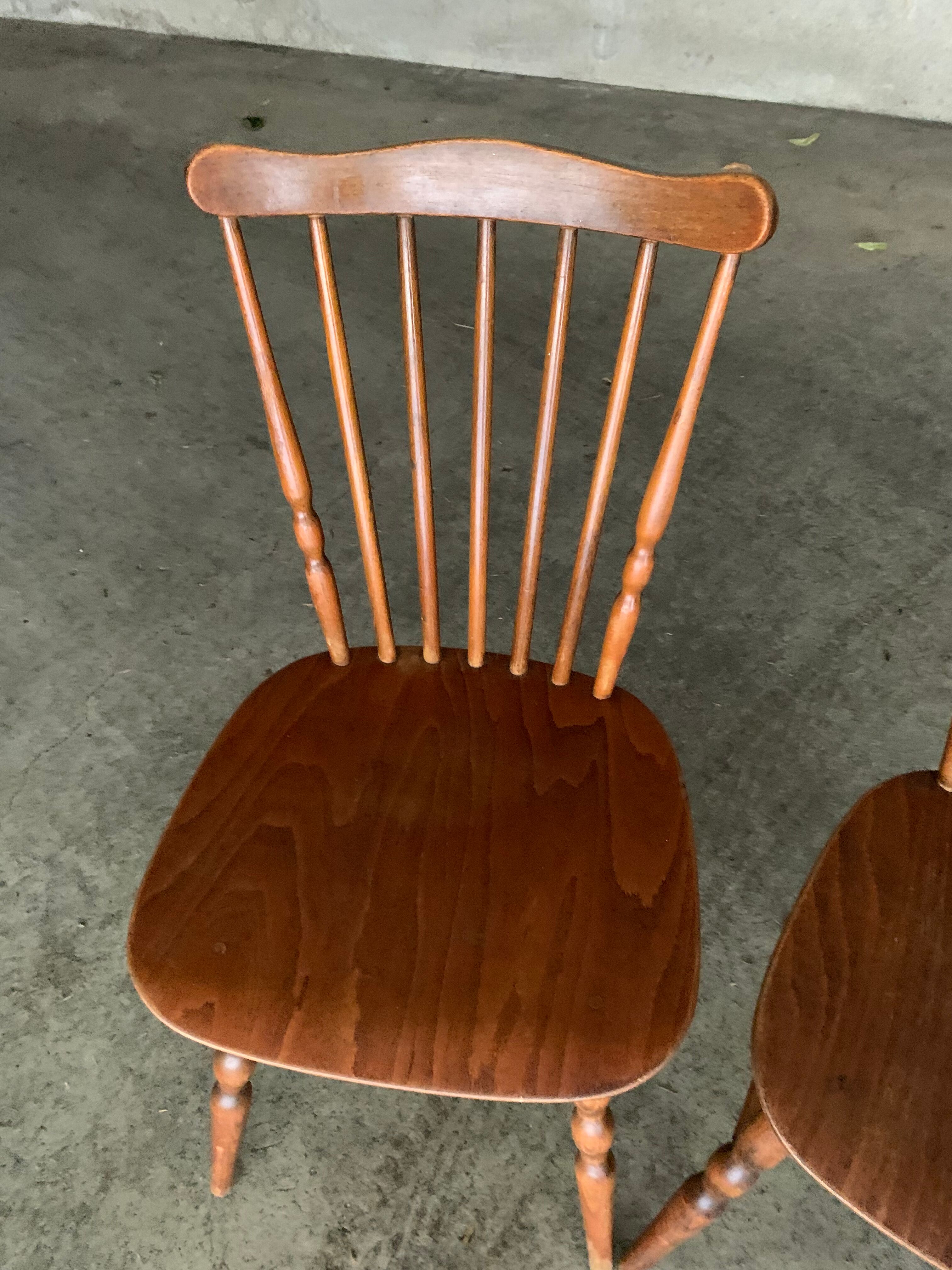 Pair of Baumann Tacoma bistro chairs