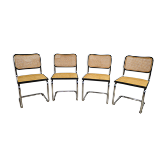 4 chairs Marcel Breuer